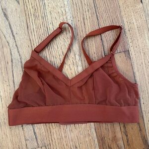 Rust Bralette Small
